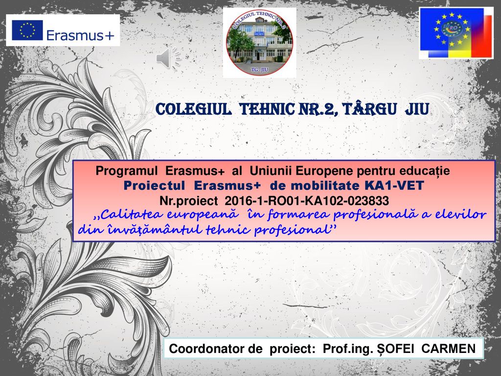 COLEGIUL TEHNIC NR 2 TÂRGU JIU ppt pobierz